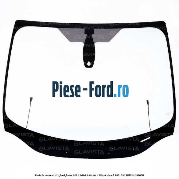 Ornament plafoniera plastic Ford Focus 2011-2014 2.0 TDCi 115 cai diesel