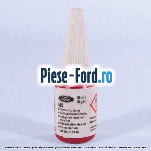 Mastic cutie viteza manuala Ford original 10 ml Ford Mondeo 2008-2014 2.0 EcoBoost 203 cai benzina