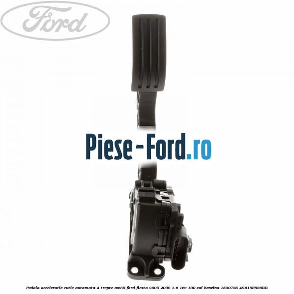 Pedala acceleratie Ford Fiesta 2005-2008 1.6 16V 100 cai benzina