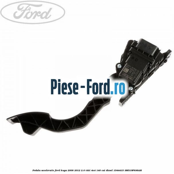 Conector pedala acceleratie Ford Kuga 2008-2012 2.0 TDCI 4x4 140 cai diesel
