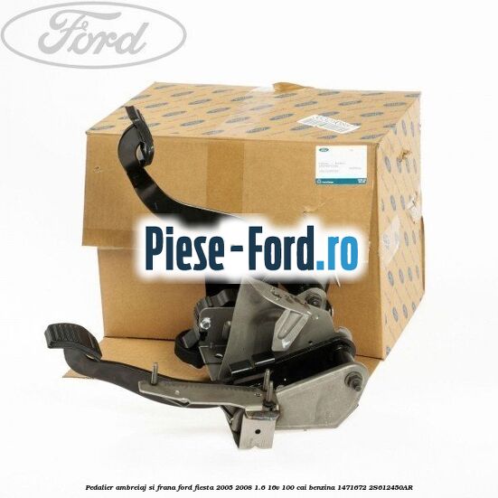 Pedalier ambreiaj si frana Ford Fiesta 2005-2008 1.6 16V 100 cai benzina