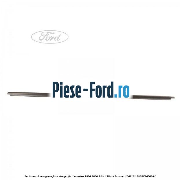 Garnitura suport numar fata/spate Ford Mondeo 1996-2000 1.8 i 115 cai benzina