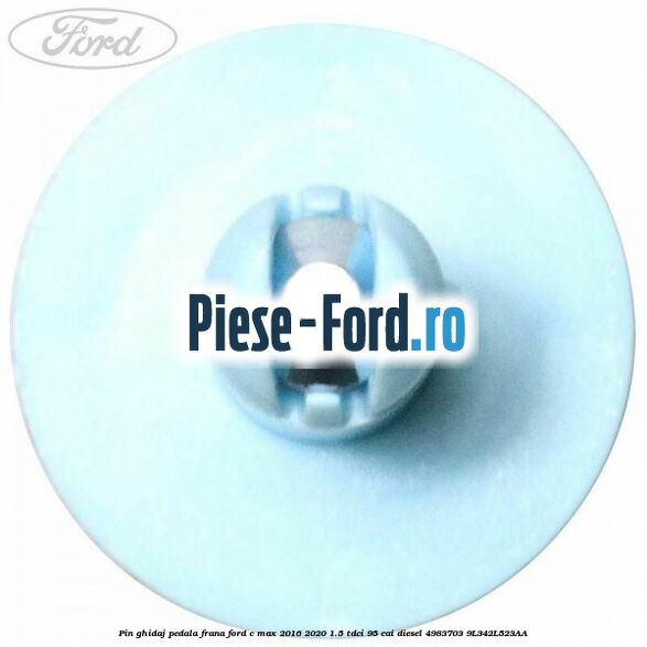 Pin ghidaj pedala frana Ford C-Max 2016-2020 1.5 TDCi 95 cai diesel #69016FEB93