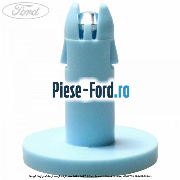 Pin ghidaj pedala frana Ford Fiesta 2013-2017 1.0 EcoBoost 100 cai benzina
