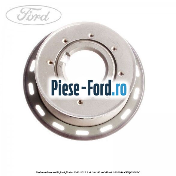 Patina ghidaj curea distributie Ford Fiesta 2008-2012 1.6 TDCi 95 cai diesel