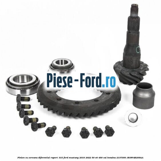 Pinion cu coroana diferential raport 3.15 Ford Mustang 2018-2022 5.0 V8 450 cai #82EE09DE0B