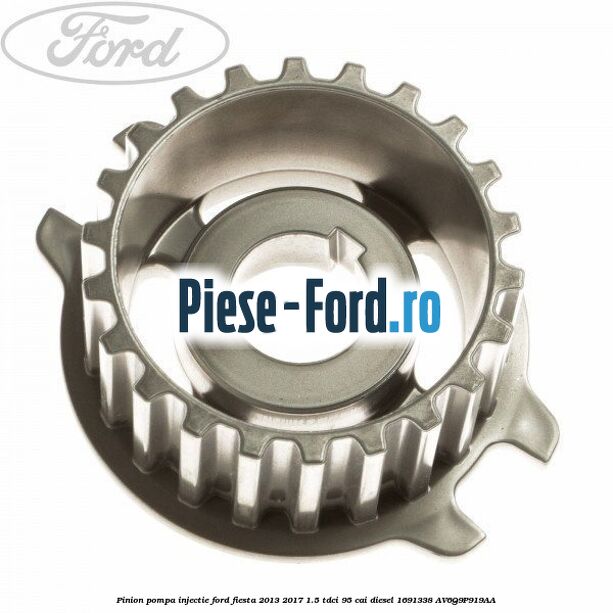 Pinion pompa injectie Ford Fiesta 2013-2017 1.5 TDCi 95 cai diesel