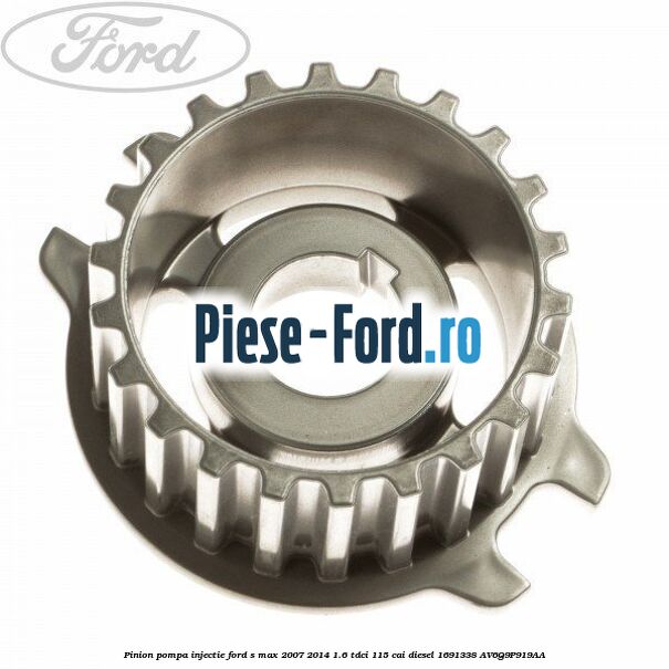 Patina ghidaj curea distributie Ford S-Max 2007-2014 1.6 TDCi 115 cai diesel