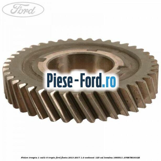 Oring ax selector mers inapoi cutie 5 trepte B5/IB5 Ford Fiesta 2013-2017 1.0 EcoBoost 125 cai benzina