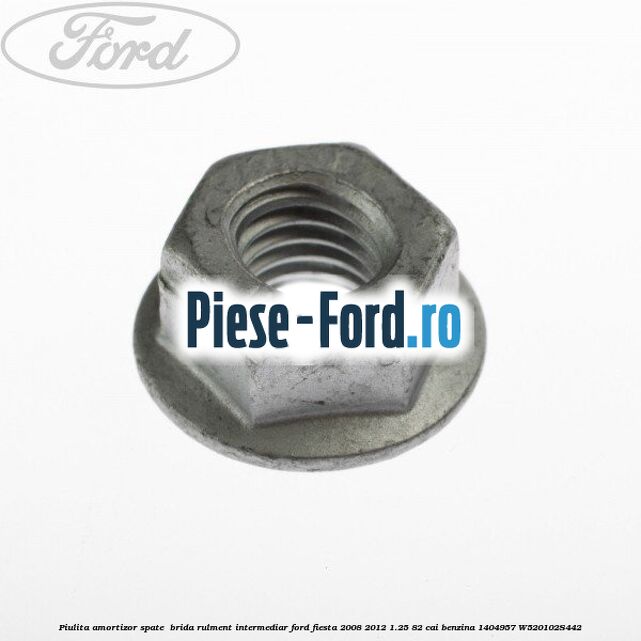 Dop plastic surub prindere punte fata Ford Fiesta 2008-2012 1.25 82 cai benzina