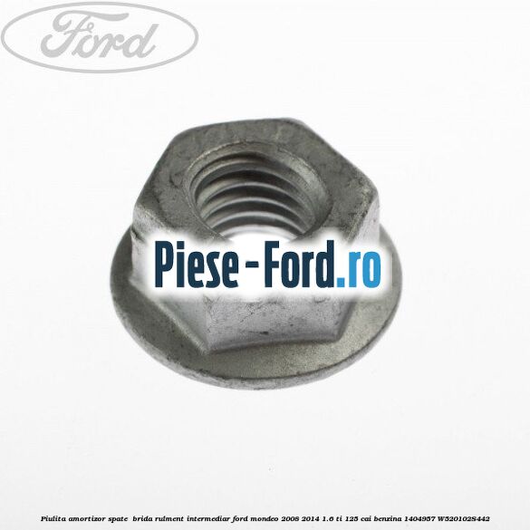 Colier cu clips prindere cablu amortizor cu IVD Ford Mondeo 2008-2014 1.6 Ti 125 cai benzina