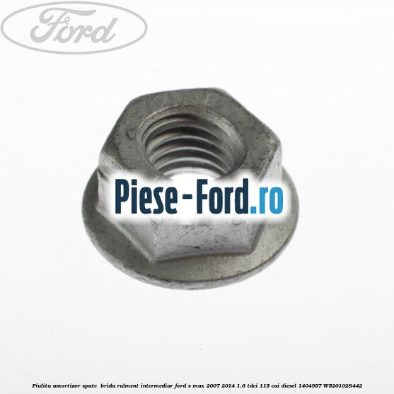 Colier cu clips prindere cablu amortizor cu IVD Ford S-Max 2007-2014 1.6 TDCi 115 cai diesel