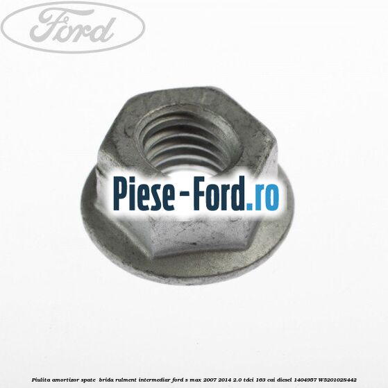 Colier cu clips prindere cablu amortizor cu IVD Ford S-Max 2007-2014 2.0 TDCi 163 cai diesel