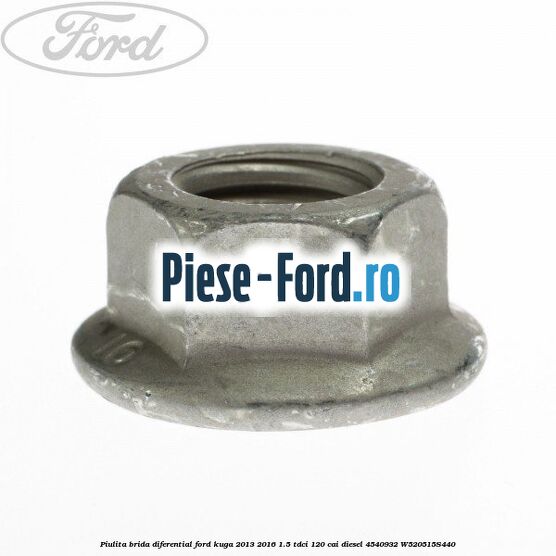 Piulita bieleta antiruliu, punte spate Ford Kuga 2013-2016 1.5 TDCi 120 cai diesel