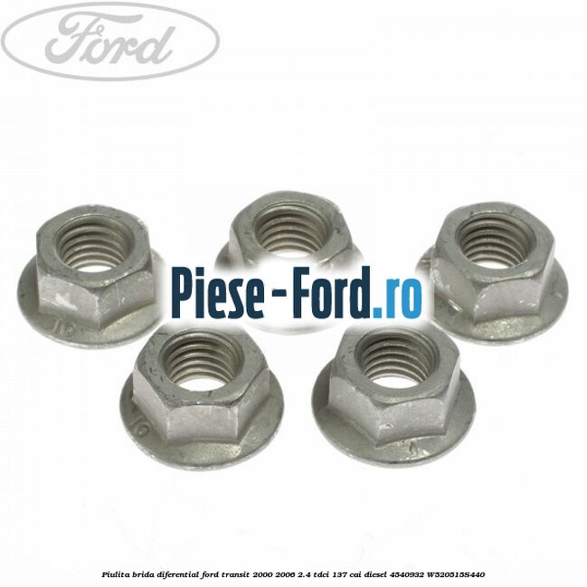 Piulita brida diferential Ford Transit 2000-2006 2.4 TDCi 137 cai diesel #C1DB131F91