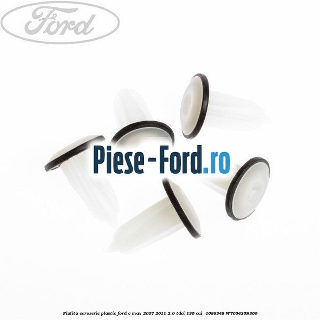Piulita caroserie plastic Ford C-Max 2007-2011 2.0 TDCi 136 cai  #90CA1E5B62