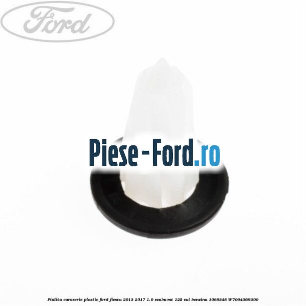 Piulita caroserie plastic Ford Fiesta 2013-2017 1.0 EcoBoost 125 cai benzina