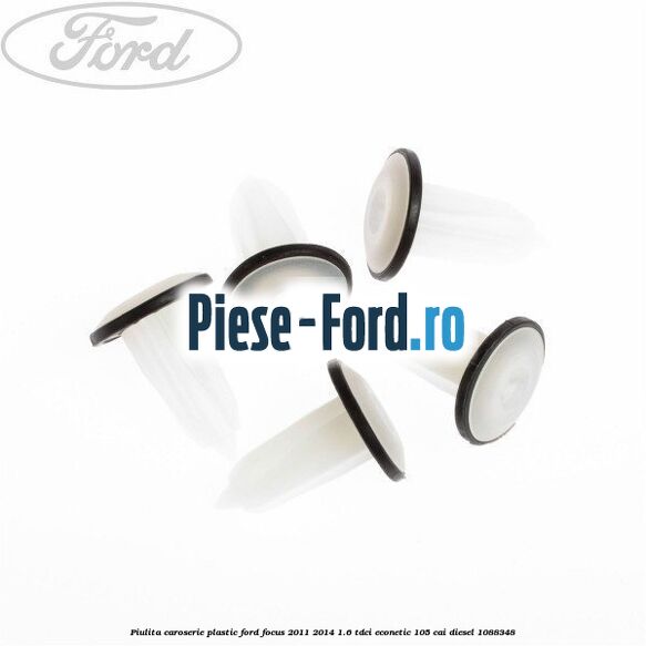 Piulita caroserie plastic Ford Focus 2011-2014 1.6 TDCi ECOnetic 105 cai #5F49A40FDE