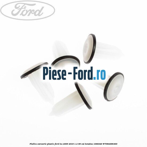 Piulita caroserie plastic Ford Ka 2009-2016 1.2 69 cai benzina