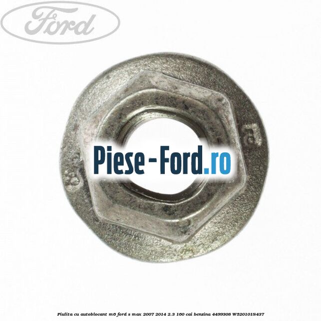 Piulita caroserie plastic Ford S-Max 2007-2014 2.3 160 cai benzina