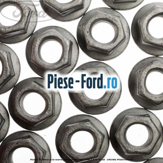 Piulita cu flansa M10 scurta Ford Mondeo 1993-1996 1.8 TD 90 cai  #D91CDA1AD7