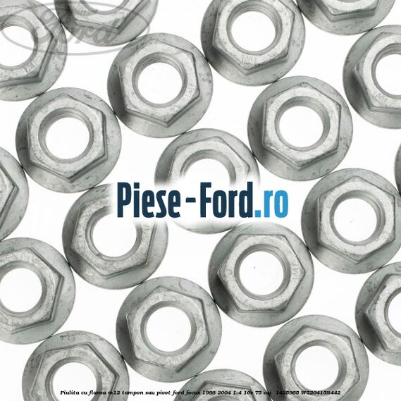 Piulita cu flansa M12 tampon sau pivot Ford Focus 1998-2004 1.4 16V 75 cai  #74D92BEAFF