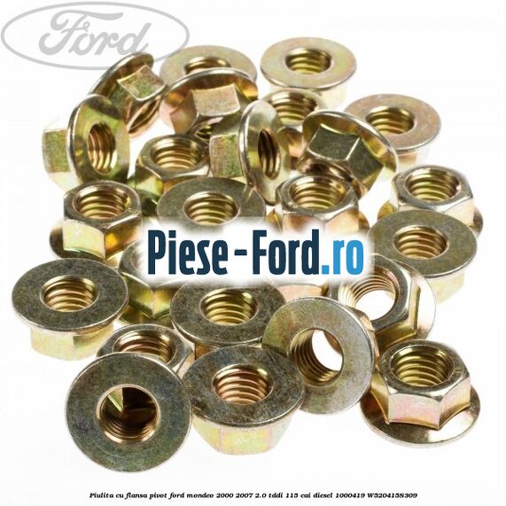 Piulita cu flansa pivot Ford Mondeo 2000-2007 2.0 TDDI 115 cai diesel #26041044F3