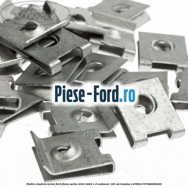 Piulita elastica metal Ford Fiesta Active 2018-2023 1.0 EcoBoost 125 cai benzina #95C49048C3