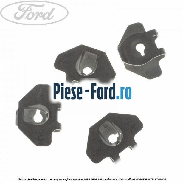 Piulita elastica prindere carenaj roata Ford Mondeo 2019-2023 2.0 EcoBlue 4x4 190 cai diesel #952A168359