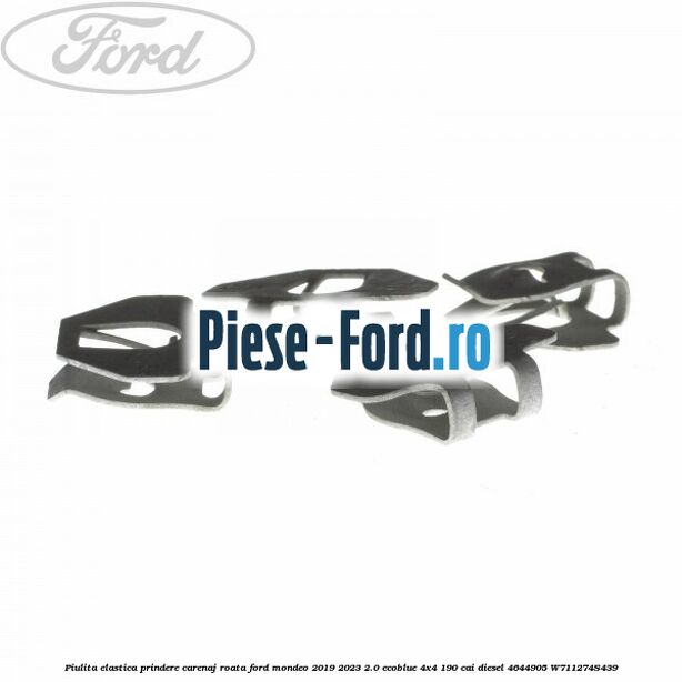Piulita elastica prindere carenaj roata Ford Mondeo 2019-2023 2.0 EcoBlue 4x4 190 cai diesel #952A168359