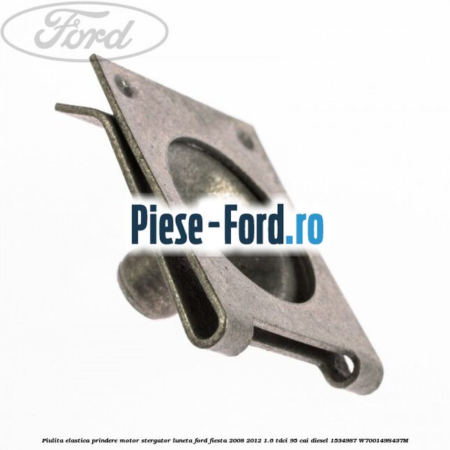 Piulita elastica prindere motor stergator luneta Ford Fiesta 2008-2012 1.6 TDCi 95 cai diesel
