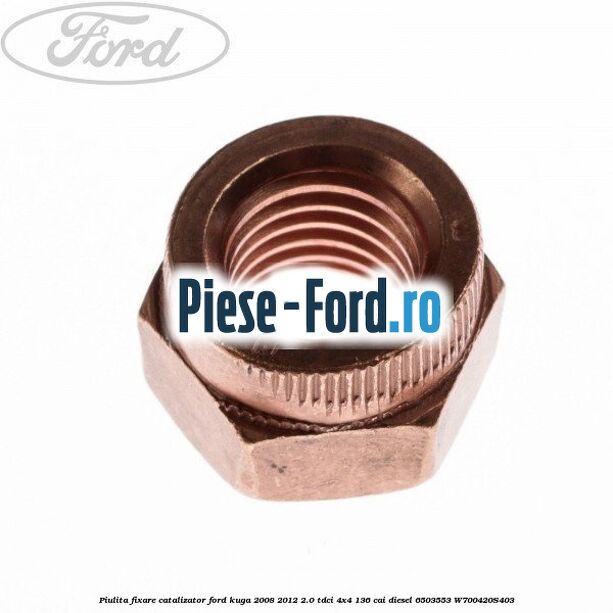 Filtru particule Ford Kuga 2008-2012 2.0 TDCi 4x4 136 cai diesel