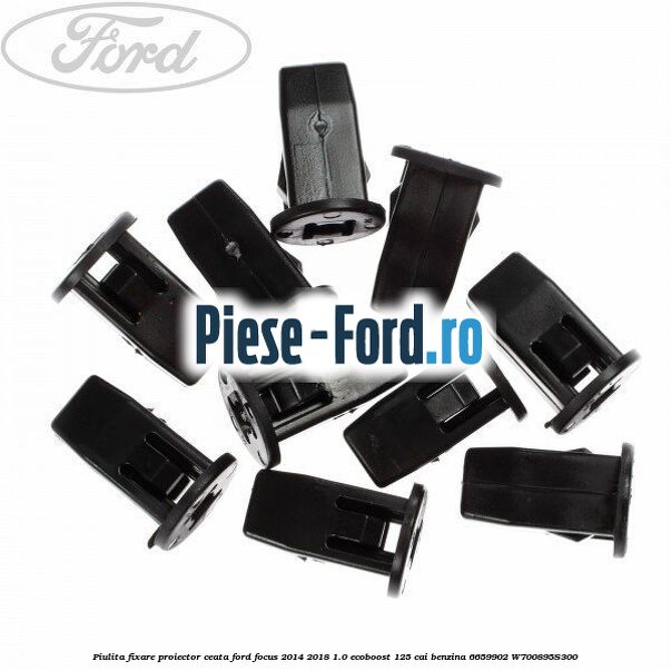 Piulita fixare proiector ceata Ford Focus 2014-2018 1.0 EcoBoost 125 cai benzina #2817DC60CD