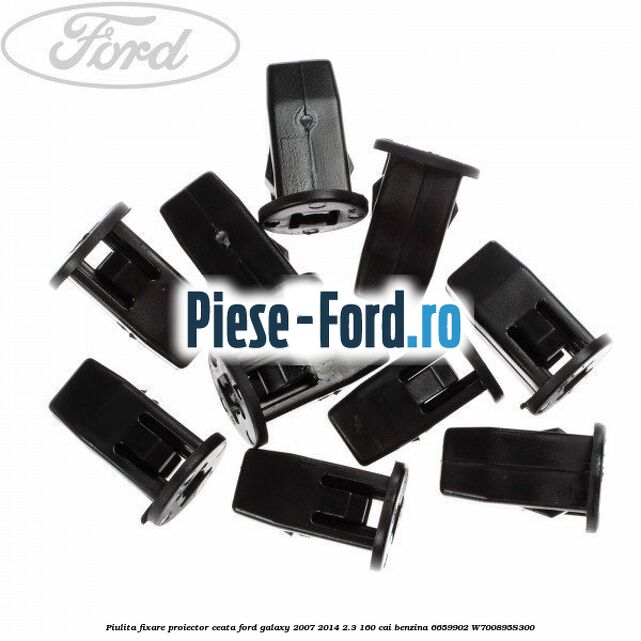 Piulita fixare proiector ceata Ford Galaxy 2007-2014 2.3 160 cai benzina #EB1DF7411C