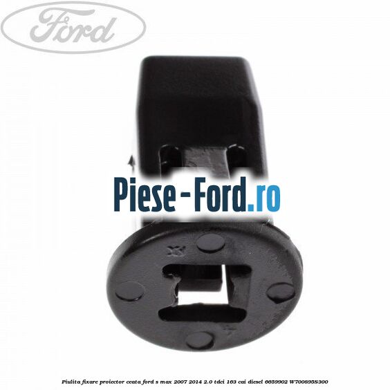 Piulita elastica prindere panou bord ranforsare bara fata element inerior Ford S-Max 2007-2014 2.0 TDCi 163 cai diesel