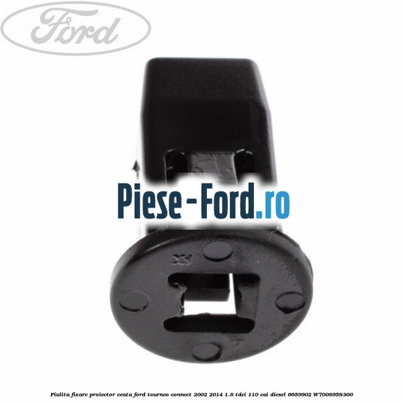Piulita elastica prindere panou bord ranforsare bara fata element inerior Ford Tourneo Connect 2002-2014 1.8 TDCi 110 cai diesel