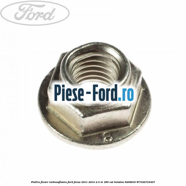 Garnitura, conducta tur ulei turbosuflanta Ford Focus 2011-2014 2.0 ST 250 cai benzina