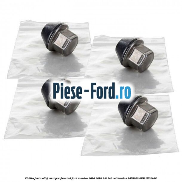 Piulita janta aliaj cu capac fara inel Ford Mondeo 2014-2018 2.5 149 cai benzina #1B37F62186