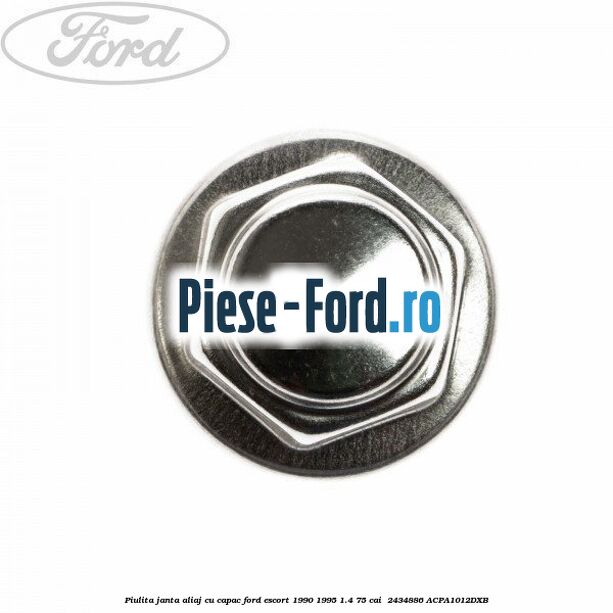 Piulita janta aliaj cu capac Ford Escort 1990-1995 1.4 75 cai  #A1A7103FB9
