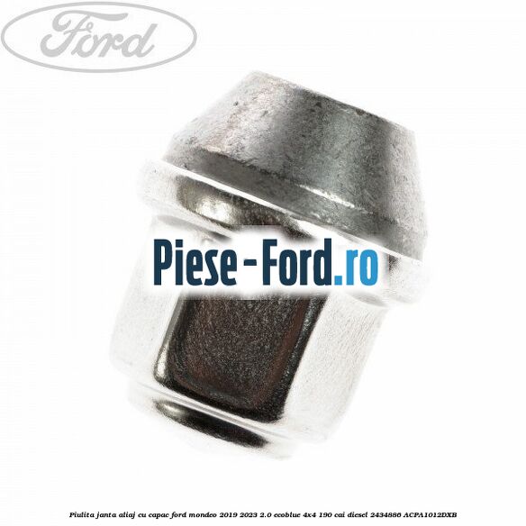 Piulita janta aliaj cu capac Ford Mondeo 2019-2023 2.0 EcoBlue 4x4 190 cai diesel #161737231D