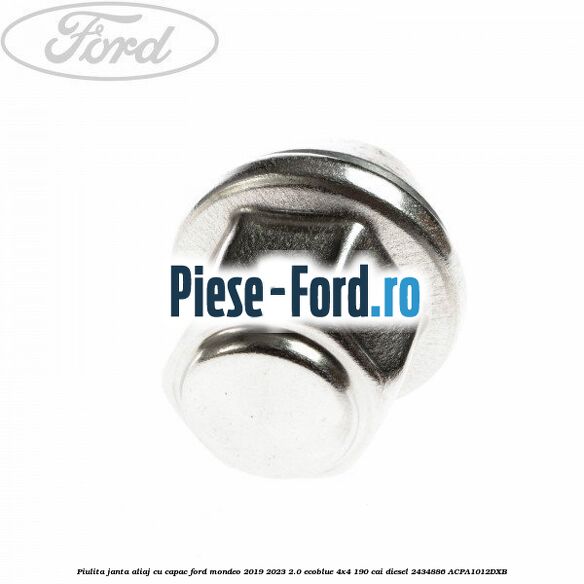 Piulita janta aliaj cu capac Ford Mondeo 2019-2023 2.0 EcoBlue 4x4 190 cai diesel #161737231D