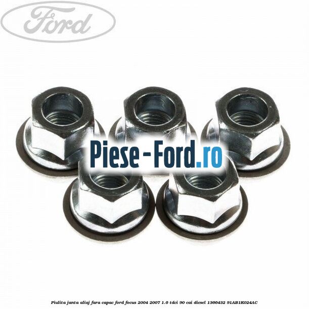 Piulita janta aliaj fara capac Ford Focus 2004-2007 1.6 TDCi 90 cai diesel #3AF78B1700