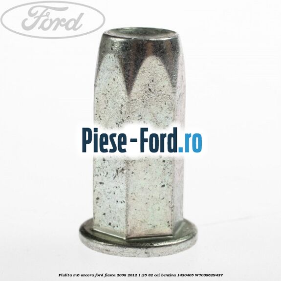 Piulita M6 ancora Ford Fiesta 2008-2012 1.25 82 cai benzina
