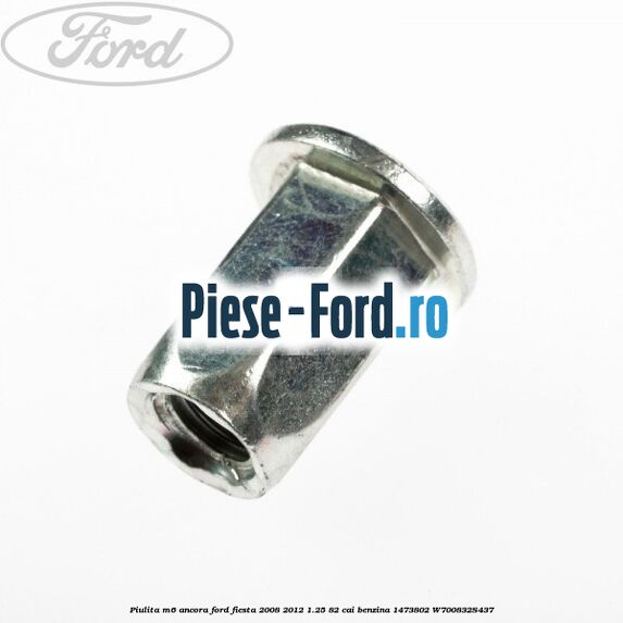 Piulita M6 ancora Ford Fiesta 2008-2012 1.25 82 cai benzina