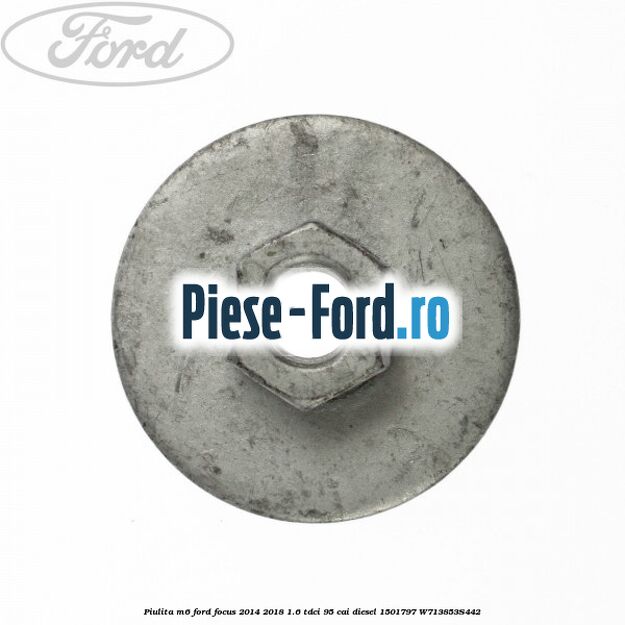 Piulita M5 ancora Ford Focus 2014-2018 1.6 TDCi 95 cai diesel