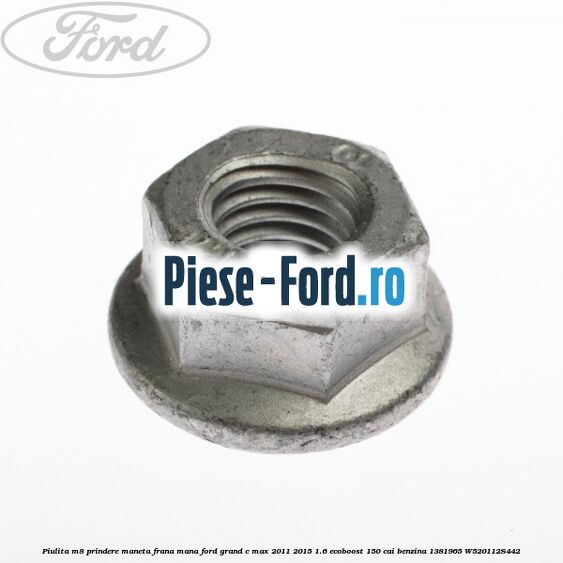 Pin ghidaj pedala frana Ford Grand C-Max 2011-2015 1.6 EcoBoost 150 cai benzina
