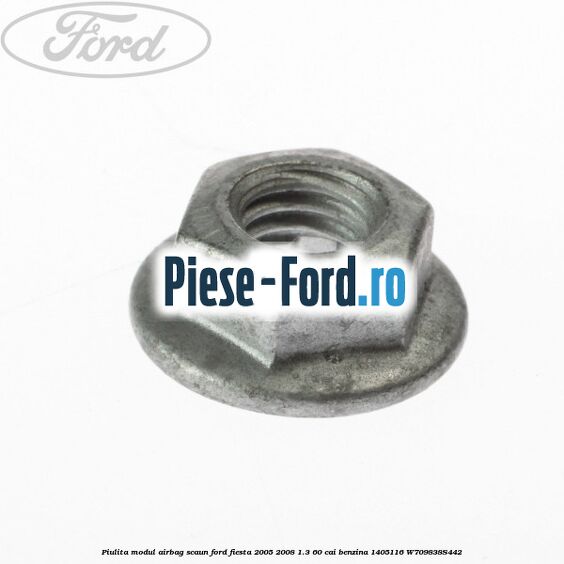 Ornament prindere centura spate Ford Fiesta 2005-2008 1.3 60 cai benzina