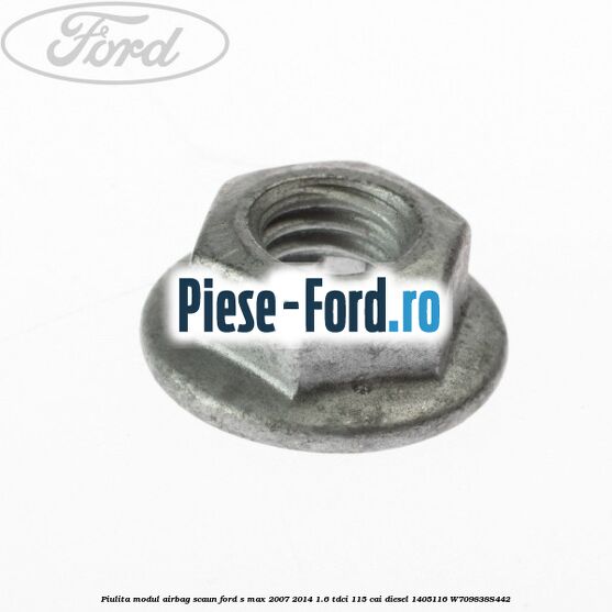 Opritor conector centura de siguranta Ford S-Max 2007-2014 1.6 TDCi 115 cai diesel