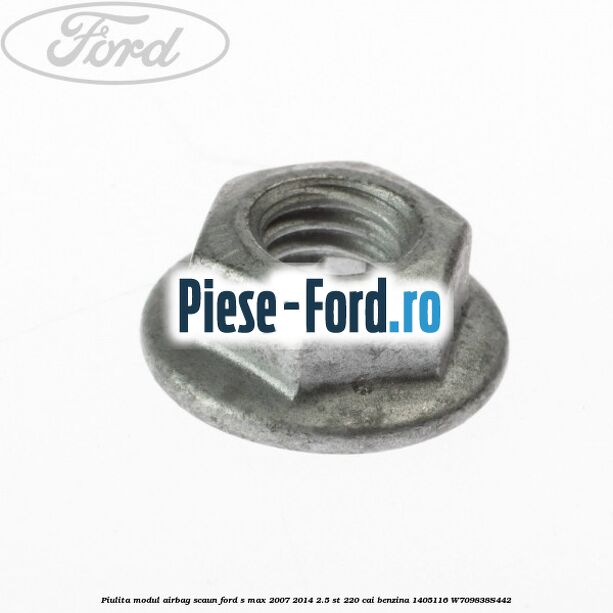 Opritor conector centura de siguranta Ford S-Max 2007-2014 2.5 ST 220 cai benzina