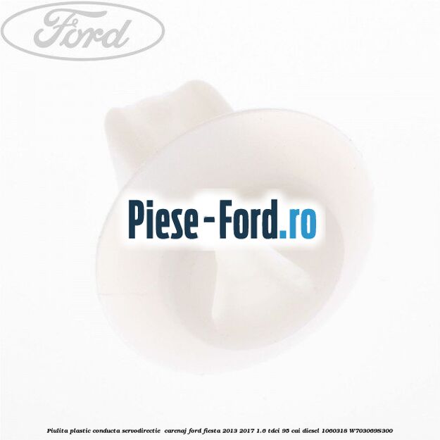 Piulita plastic conducta servodirectie , carenaj Ford Fiesta 2013-2017 1.6 TDCi 95 cai diesel